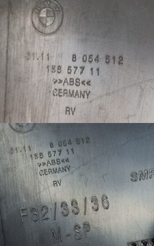 фото thumb №8, Bmw 4 f32 f33 f36 ковзун кріплення галоген правий перед 51118054512