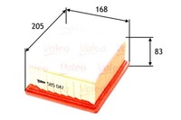 фото thumb №12, Valeo 585047 фільтр повітря