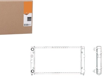 фото thumb №1, Радиаторов двигателя nrf 6n0121253j vw2029 drm32005 1