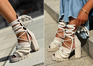 Сандалии Beyco indi boho бежевые 36-40
