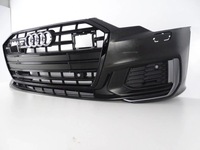 фото thumb №6, Бампер перед audi a6 c8 4k s-line s6 + решітка радіатора 4k0807437c