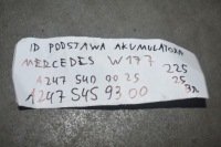 Основание аккумулятор mercedes w177 1 с Разборки, фото thumb