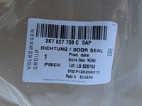 фото thumb №6, Прокладка двері вантажних зад сторона права засіб vw caddy 2k7 2k7827709c