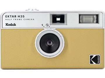 Аналоговая камера KODAK Ektar H35 Бежевого и серого цвета