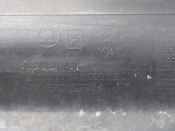 фото thumb №9, Skoda yeti 09-12 бампер зад задній pdc дифузор відбивачі комплектний 5l6807421