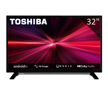 Светодиодный телевизор TOSHIBA 32 дюйма 32LA2B63DG Full HD Android Bluetooth