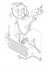 фото thumb №11, Wąż шланг кондиционера audi q5 sq5 80a 80b816720