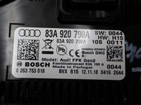 фото thumb №9, Спідометр  прилади європа віртуальний 83a920790a audi q3 ii 83a 1.5 tsi 18r