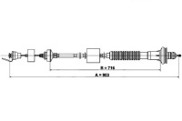 фото thumb №1, Ate трос зчеплення citroen xsara picasso 1.6-2.0d