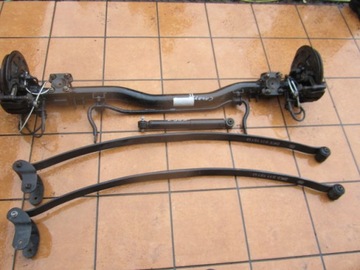 VW CADDY 2K5 ПОДЪЕМНАЯ БАЛКА ЗАДНЯЯ ОСЬ 2K5500051 ДВОЙНАЯ ПРУЖИНА