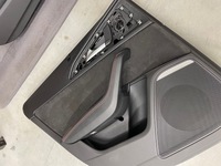 фото thumb №6, Боковина обивка дверь a6 s6 c7 компетиция алькантара красная nić bose