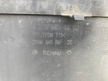 фото thumb №11, Mercedes-benz w205 43amg 63amg дифузор накладка a2058854803 спойлер