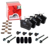 фото thumb №1, Trw тормозные колодки + направляющие резинки задняя резинки citroen berlingo c4 ii 08 -