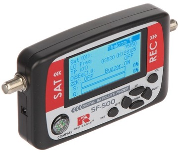 СПУТНИКОВЫЙ ИЗМЕРИТЕЛЬ SF-500 DVB-S/S2