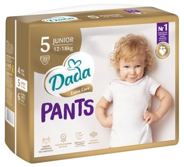 Подгузники DADA PANTS 5 JUNIOR 175 шт.