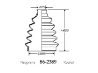 фото thumb №1, Защита шарнир наружная chrysler neon 2000-2005