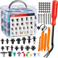 фото thumb №1, Клипсы автомобильные клипсы клипсы do автомобиль обивка 680 штук + аксессуары