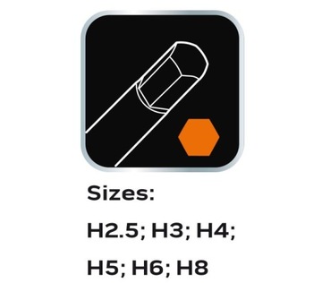 КЛЮЧИ ШЕСТИГРАННЫЕ 6 ШТ. ВСТАВКА 84-254 NEO Tools.