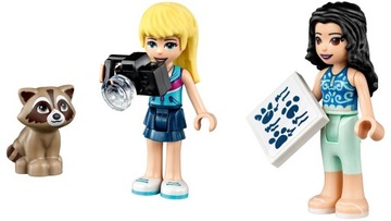LEGO FRIENDS CAMERA CAMPER ПАРУСНАЯ ЛОДКА ДЛЯ КЕМПИНГА 41681