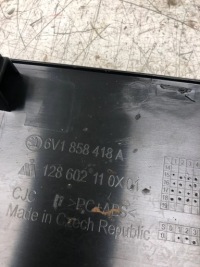 фото thumb №9, Молдинг dekor консоли skoda fabia iii 6v1858418a 6v1858417a