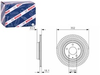 фото thumb №1, Гальмівні диски гальмівні 2szt. задня mazda rx-8 1.3 08.03-06.12 bosch