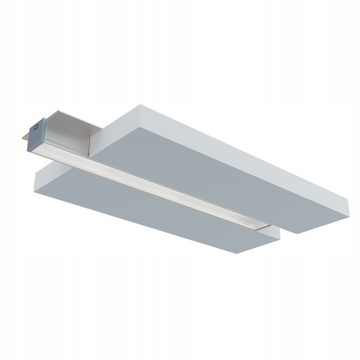 ПРОФИЛЬ LED GK ДЛЯ ГИПСОВЫХ КАРТОНОВ ТИПА FALCO SILVER 3M ALU ВСТРАИВАЕМЫЙ