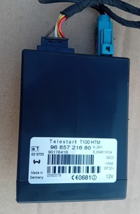 фото thumb №3, Модуль блок управления вебасто telestart t100 htm citroen c5 iii x7 9685721680