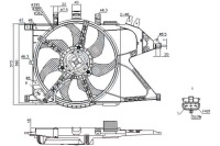 фото thumb №2, Вентилятор радіатора з корпус opel combo combo