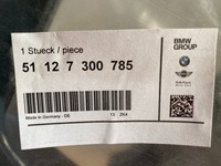 фото thumb №8, Bmw оригінальний номер 7300785 напрямна бампера