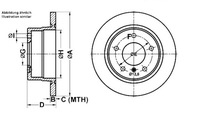 фото thumb №1, Ate гальмівні диски гальмівні 2szt bmw z3 1.9 e36