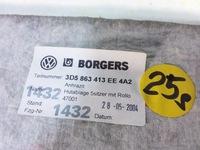 фото thumb №4, Vw phaeton полка задняя шторка 3d5863413ee