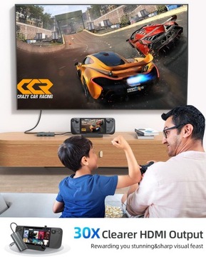Концентратор 5 в 1 USB C HDMI 4K, 480 Мбит/с