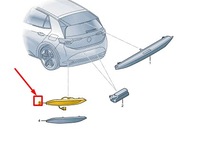 фото thumb №1, Vw id.3 e11 rear left fog light 10b945701