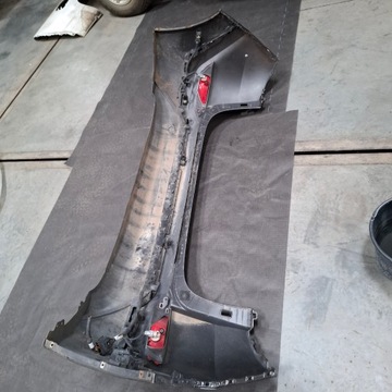 фото thumb №13, Hyundai tucson ii 2 3 iii 15- бампер зад задній xn3 сірий pdc w колір demon