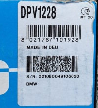 Dayco шкив коленчатого вала коленчатого dpv1228 bmw Оригинал, фото thumb