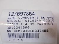 фото thumb №14, Seat cordoba i головка двигуна 030103374bb 1,4 8v кришка 030103475ag