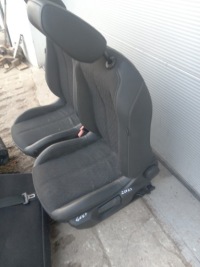 фото thumb №7, Opel corsa f сидіння заднє сидіння обшивки заскочки підігрів