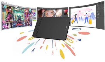 TABLET GRAFICZNY XP-PEN DECO MINI 7W BEZPRZEWODOWY BLUETOOTH DLA GRAFIKA