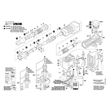 Дополнительная рукоятка долбителя BOSCH GSH11E 703