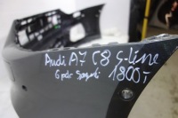 Бампер перед решітка радіатора решітка audi a7 c8 s-line 6pdc омивачі 4k8807437c Зі Шроту, фото thumb