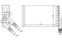 фото thumb №1, Nissens 72985 теплообменник тепла, обогреватель салона