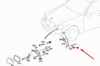 Mercedes-benz klasa e w211 бампер передний левый поворотник a2118200121 Киев, фото thumb