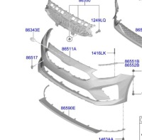 Купить Эмблема передний kia proceed 20-25, фото thumb