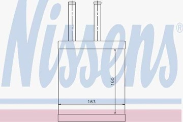 фото thumb №15, Отопитель nissens 77505 ok01161a10a