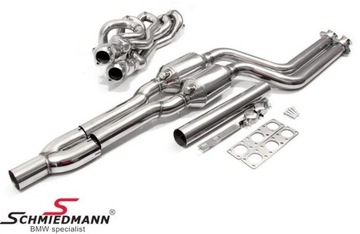 фото thumb №6, Колектор schmiedmann bmw e46 320i 323i 325i 328i 330i m52 m54 +каталізатори