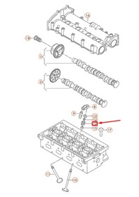 фото thumb №7, New audi vw audi клапан spring inlet 06e109623h оригинал