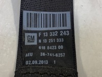 фото thumb №6, Pas безопасности левый задняя 3 ряд opel zafira c 13332243