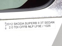 фото thumb №12, Дверь левый задняя skoda superb ii 3t sedan lf9e 1026