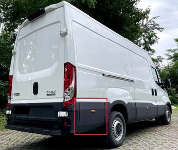 фото thumb №10, Iveco daily 4 iv l2 2014- планка панель крила зад оригінал