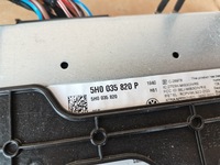 фото thumb №5, Vw caddy 2k7 навигация kpl. блок управления+ дисплей 5h0035820p